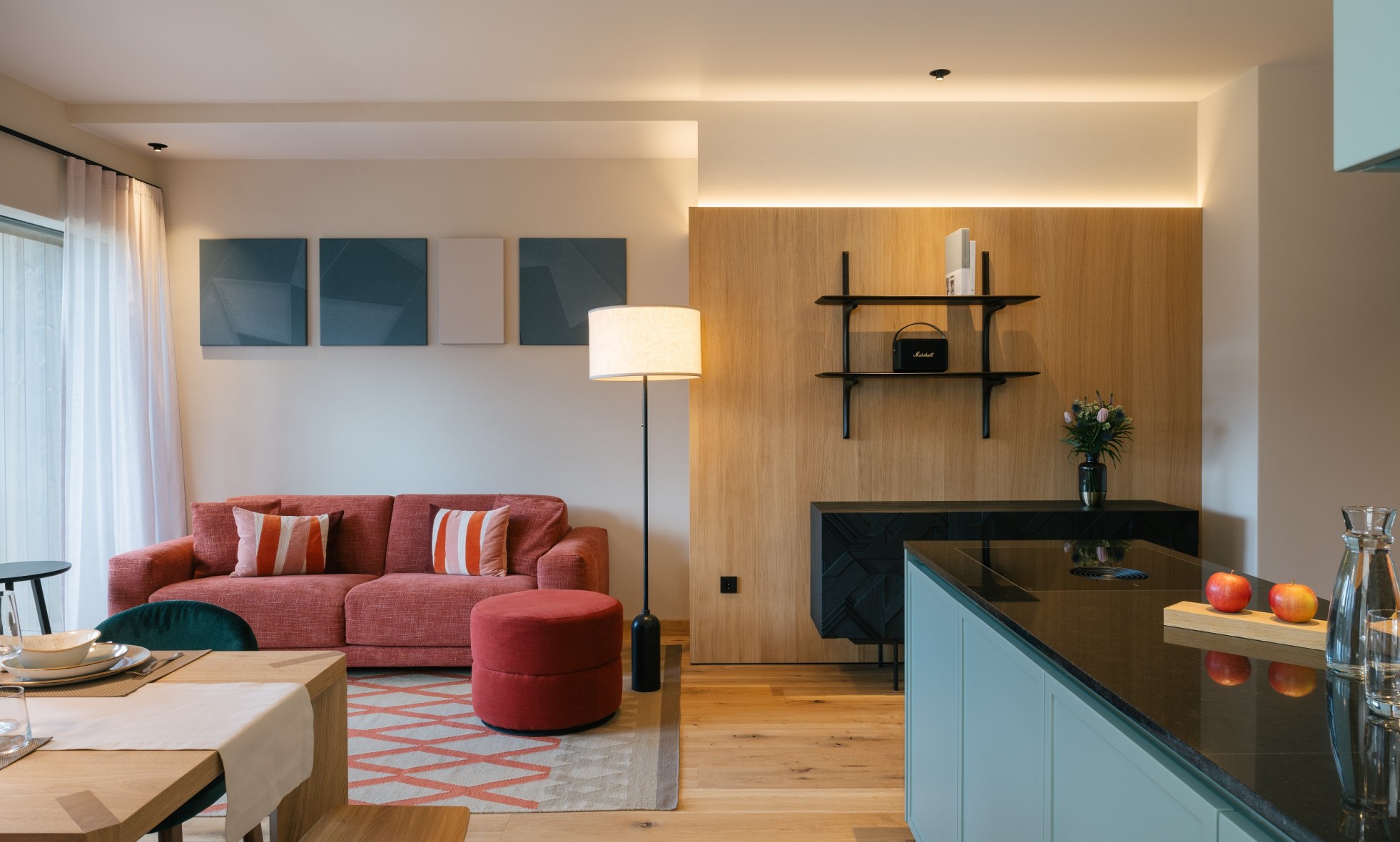 Luxusferienwohnung Anton Bozen Küche